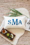 Monogram Pillow, Personalized Wedding Gift for Couples, Custom Monogram Gifts for Couples, Wedding Pillow Cover