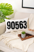 Custom Zip Code Pillow Cover,  Punch Needle Pillow, Personalized Pillows, Housewarming Gift, First Home Gift, New Home Gift
