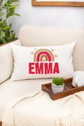 Personalized Boho Rainbow Name Pillow Cover for Her, Birthday Gift, Boho Decor, Baby Gift, Gift for Nursery